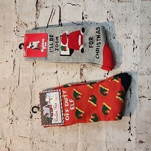 Men's Christmas Socks - Size 8-12 - Brand New